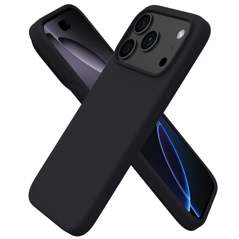 Coque en silicone MagSafe pour iPhone 17 , 17 Pro , 17 Pro Max , Air