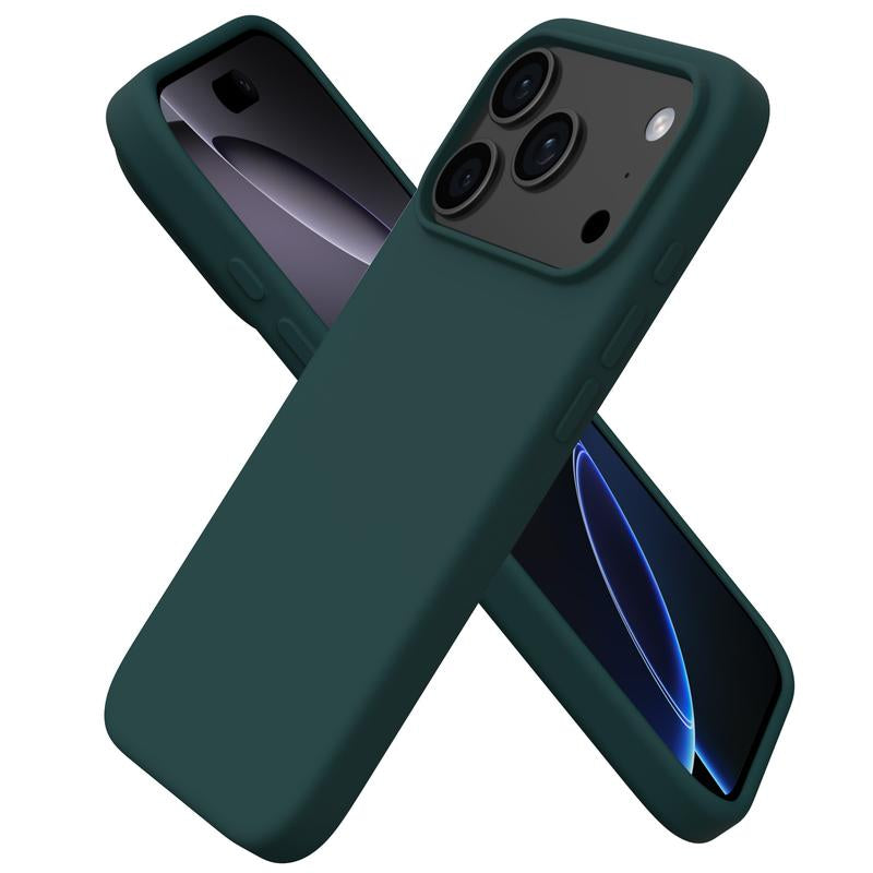 Coque en silicone MagSafe pour iPhone 17 , 17 Pro , 17 Pro Max , Air