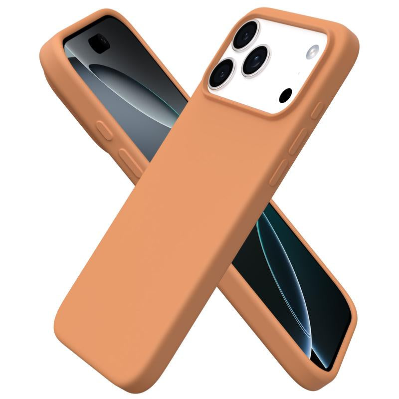 Coque en silicone MagSafe pour iPhone 17 , 17 Pro , 17 Pro Max , Air