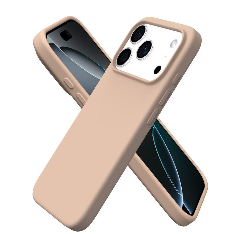 Coque en silicone MagSafe pour iPhone 17 , 17 Pro , 17 Pro Max , Air