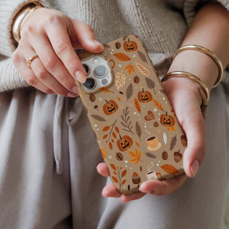 Coque Automne, Halloween  pour iphone 17/16/15/14/13/ Pro/ Pro max et Samsung S25/24/23/22