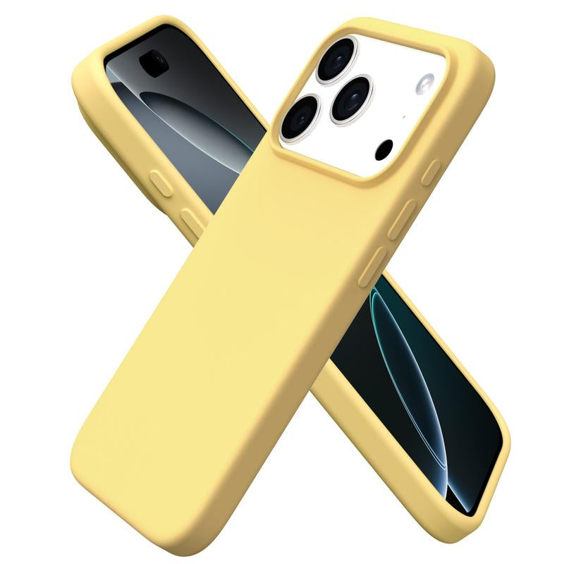 Coque en silicone MagSafe pour iPhone 17 , 17 Pro , 17 Pro Max , Air