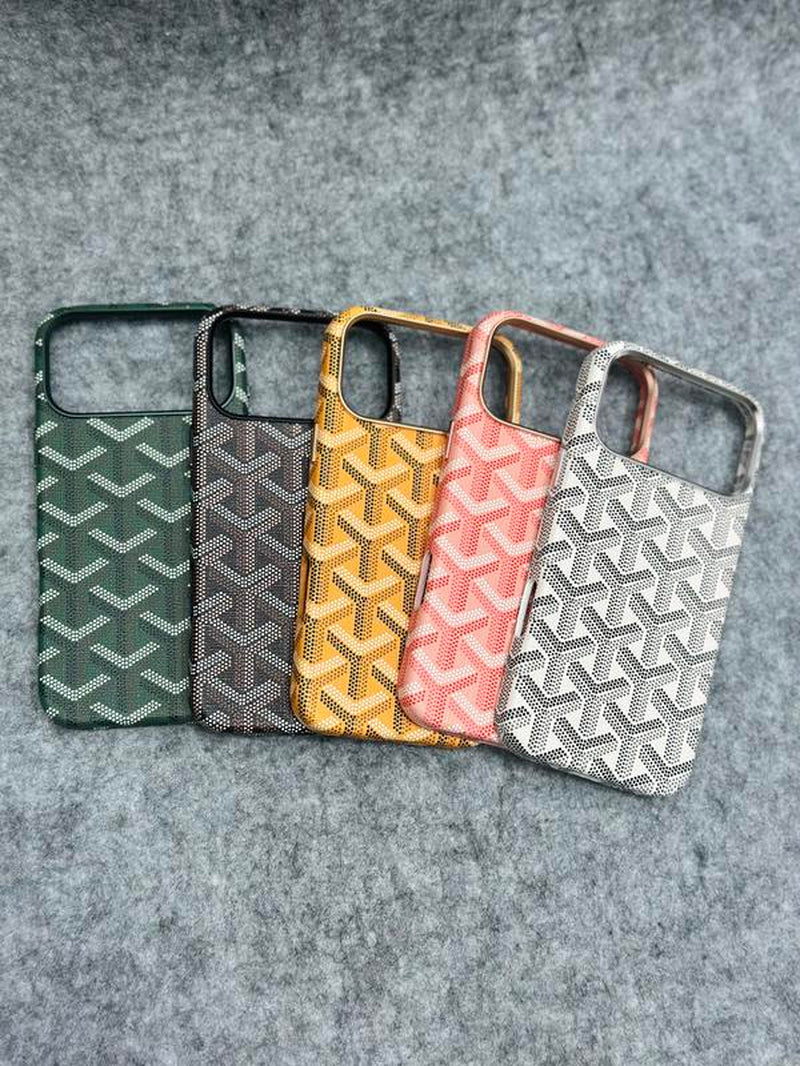 Magsafe Leather Magnetic Protective Case for Iphone 17 Pro Max Trendy Shockproof Cover with Microfiber Lining & Elegant Patterns Ultra Thin Durable Stylish Protection Black Metal Finish Smartphone Cellphone