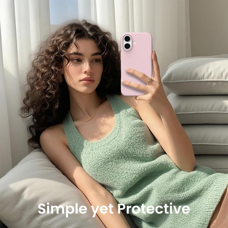 Coque en silicone MagSafe pour iPhone 17 , 17 Pro , 17 Pro Max , Air
