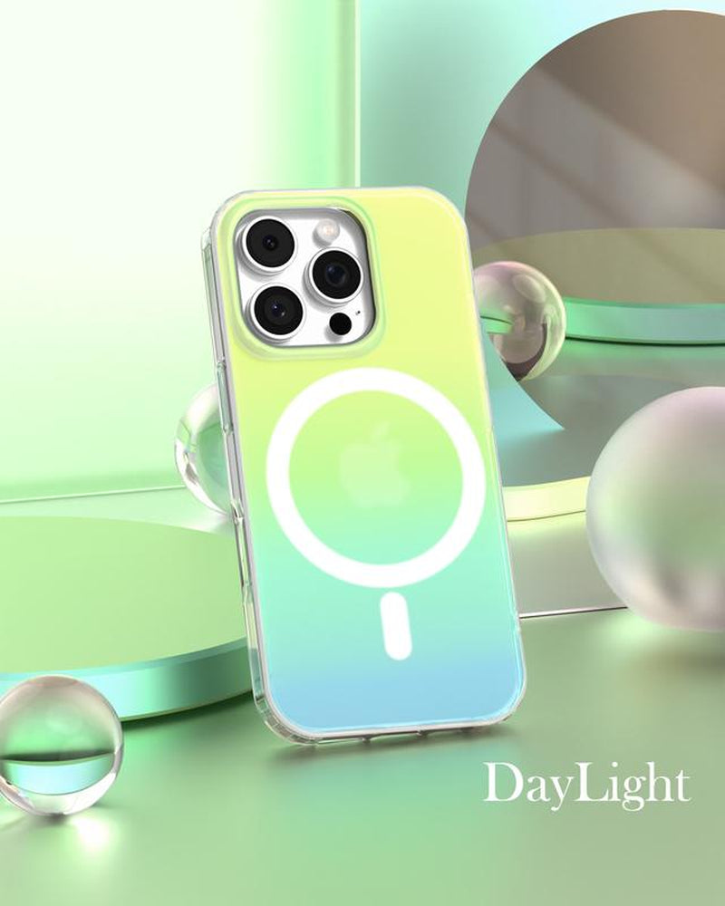Coque Daylight Glow Gradients pour iPhone 17, 16 et autres séries, compatible Magsafe