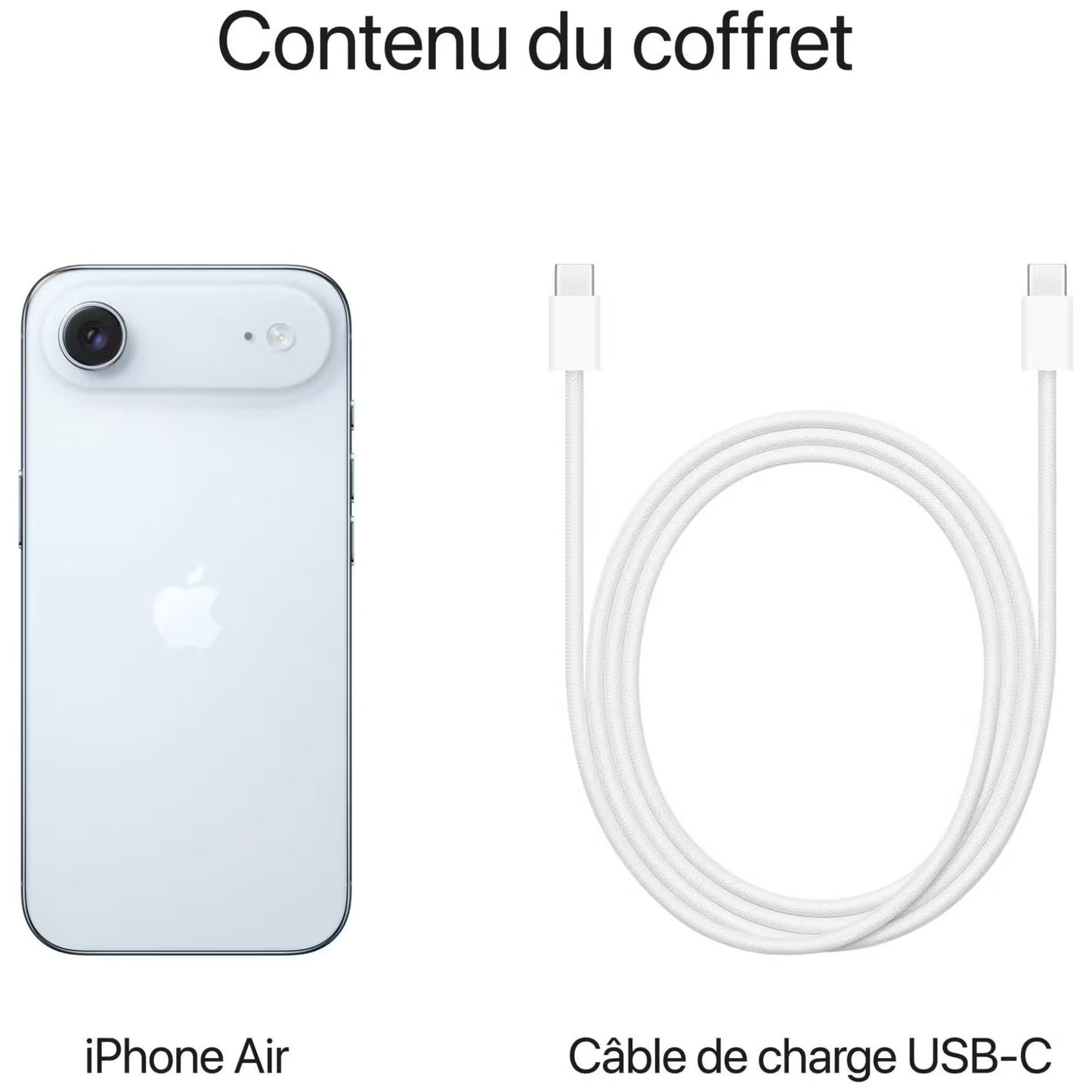 Apple iPhone Air 256 Go Bleu ciel