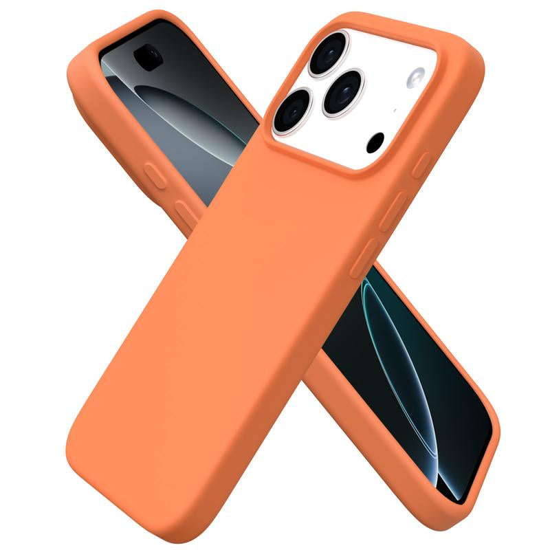 Coque en silicone MagSafe pour iPhone 17 , 17 Pro , 17 Pro Max , Air