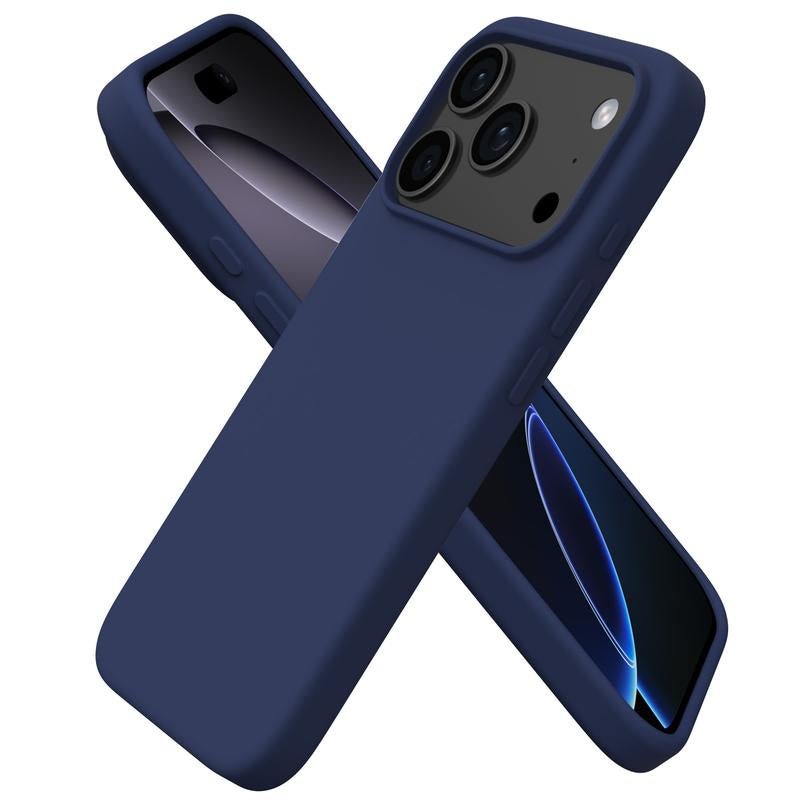 Coque en silicone MagSafe pour iPhone 17 , 17 Pro , 17 Pro Max , Air