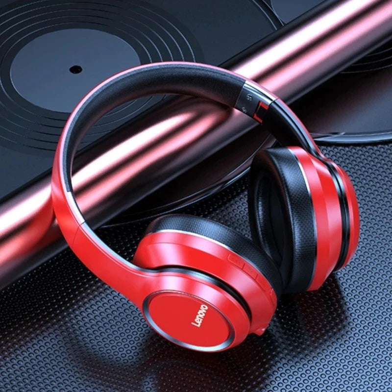 Lenovo Écouteurs Bluetooth HD200 - Rouge