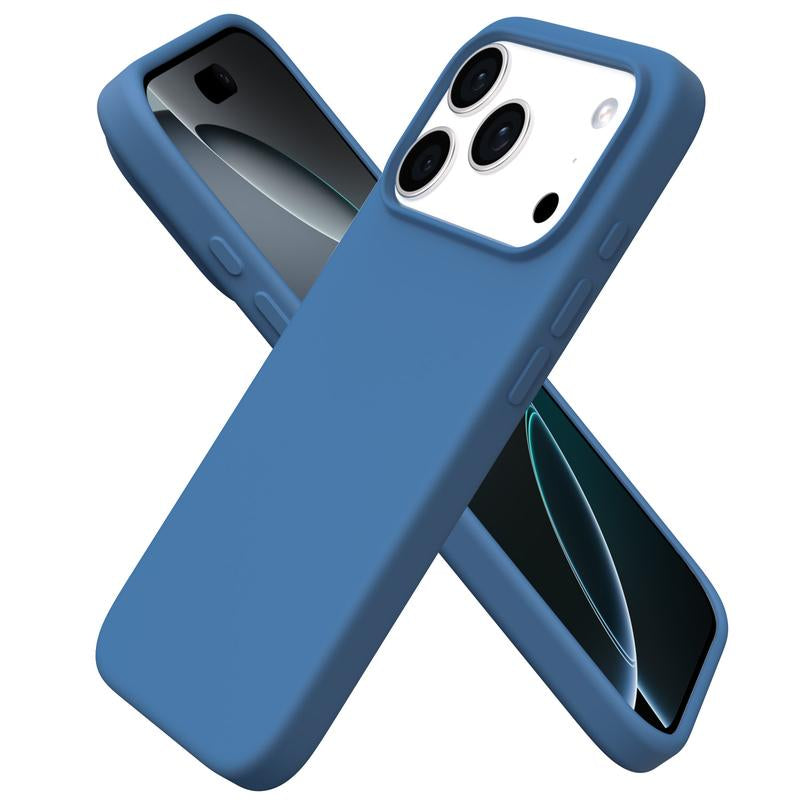 Coque en silicone MagSafe pour iPhone 17 , 17 Pro , 17 Pro Max , Air