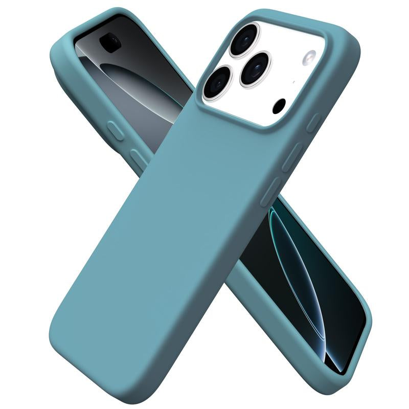 Coque en silicone MagSafe pour iPhone 17 , 17 Pro , 17 Pro Max , Air