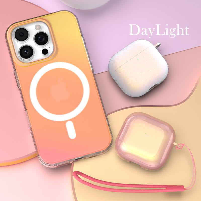 Coque Daylight Glow Gradients pour iPhone 17, 16 et autres séries, compatible Magsafe