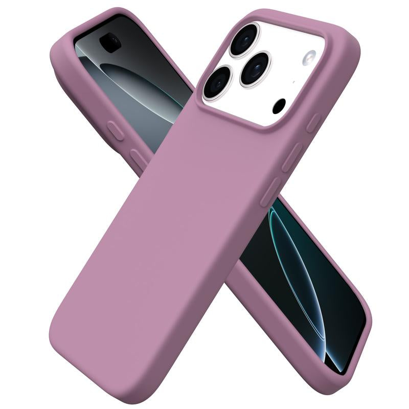 Coque en silicone MagSafe pour iPhone 17 , 17 Pro , 17 Pro Max , Air
