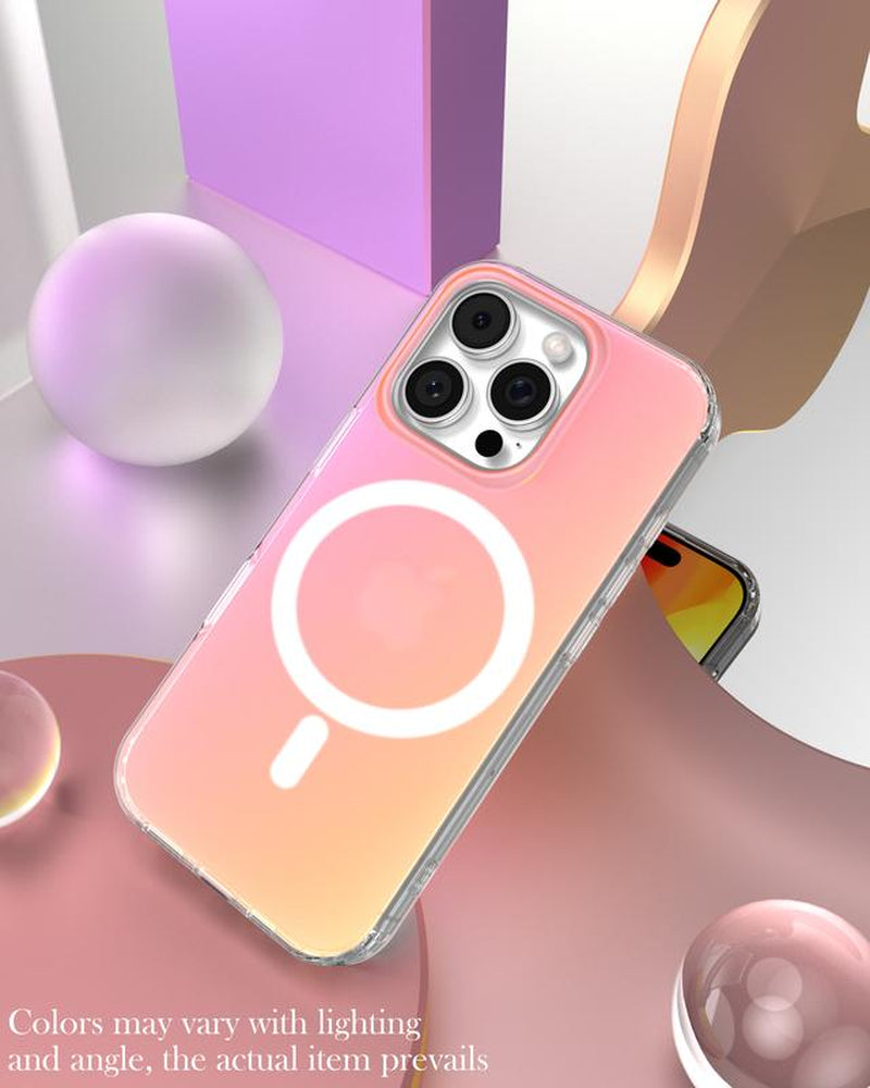 Coque Daylight Glow Gradients pour iPhone 17, 16 et autres séries, compatible Magsafe
