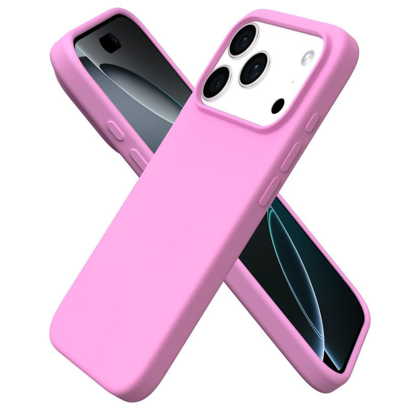 Coque en silicone MagSafe pour iPhone 17 , 17 Pro , 17 Pro Max , Air