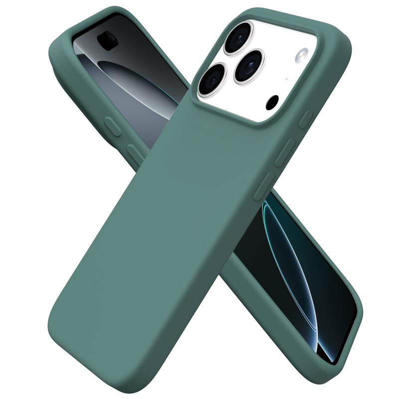 Coque en silicone MagSafe pour iPhone 17 , 17 Pro , 17 Pro Max , Air