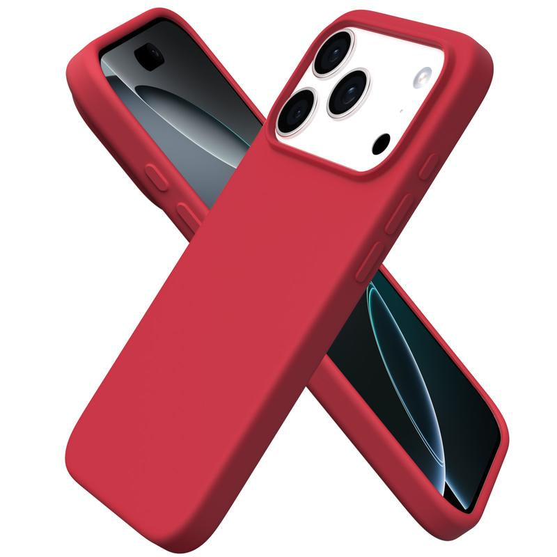 Coque en silicone MagSafe pour iPhone 17 , 17 Pro , 17 Pro Max , Air